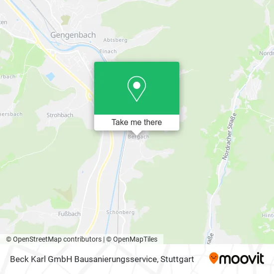 Карта Beck Karl GmbH Bausanierungsservice