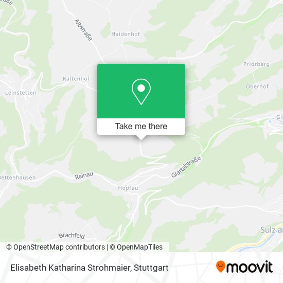 Elisabeth Katharina Strohmaier map