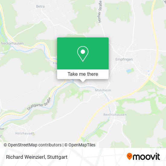 Richard Weinzierl map