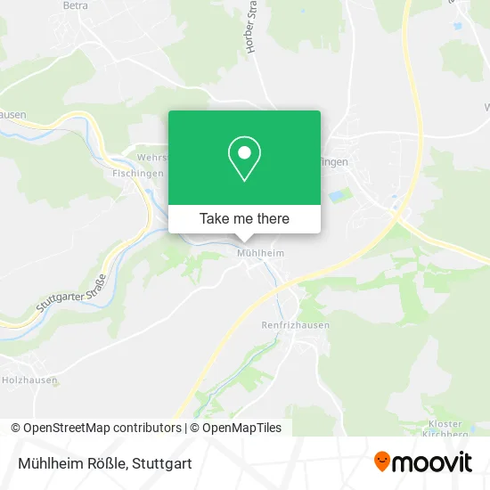 Карта Mühlheim Rößle