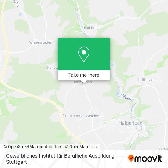 Gewerbliches Institut für Berufliche Ausbildung map
