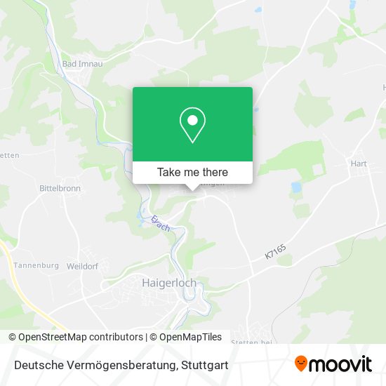 Deutsche Vermögensberatung map