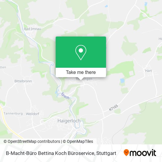 B-Macht-Büro Bettina Koch Büroservice map