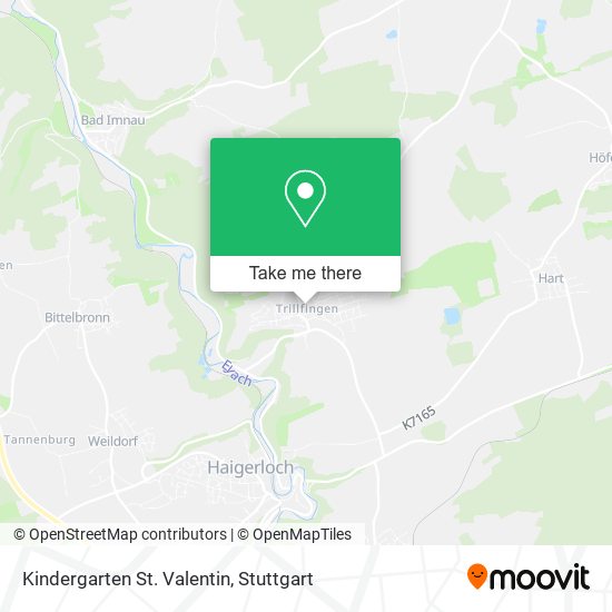 Kindergarten St. Valentin map