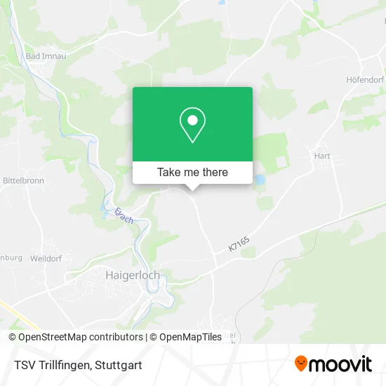 Карта TSV Trillfingen