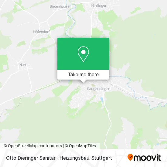 Карта Otto Dieringer Sanitär - Heizungsbau