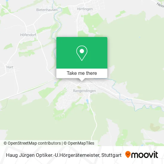 Карта Haug Jürgen Optiker.-U.Hörgerätemeister