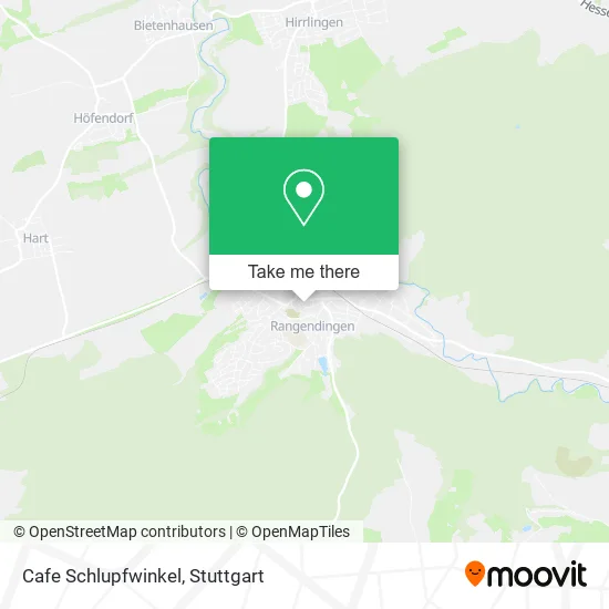 Карта Cafe Schlupfwinkel