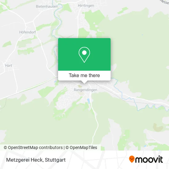 Карта Metzgerei Heck
