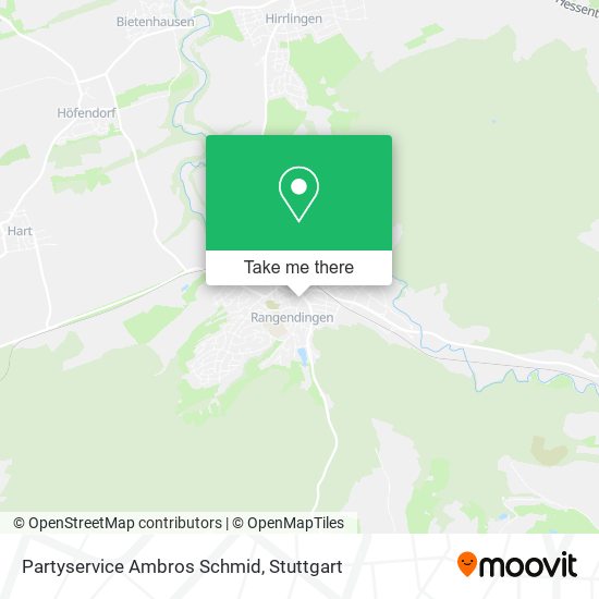 Partyservice Ambros Schmid map