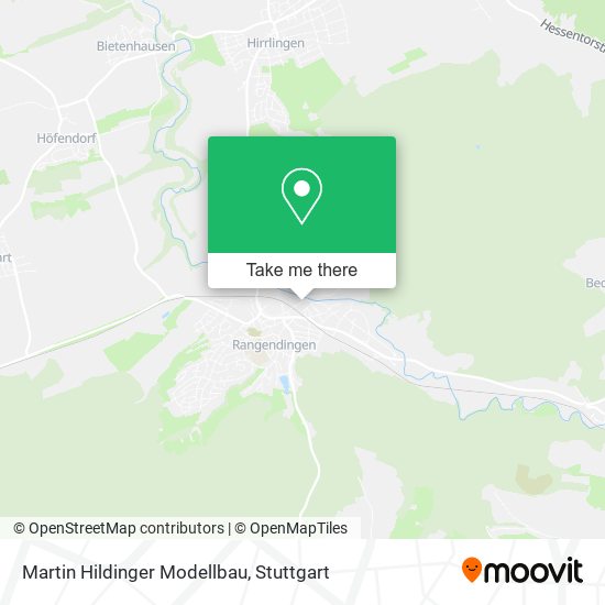 Martin Hildinger Modellbau map