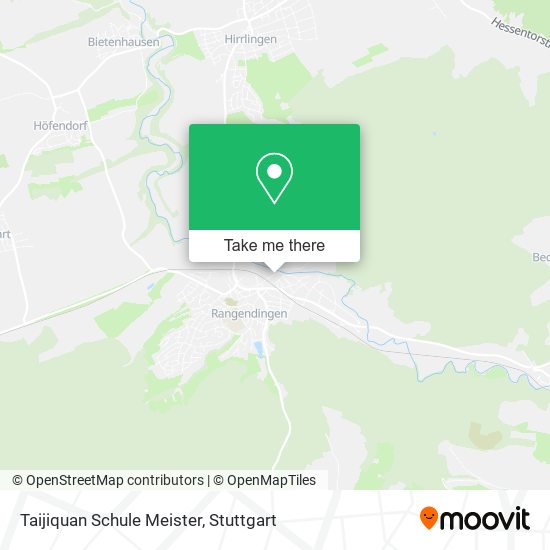 Taijiquan Schule Meister map