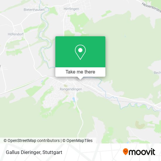 Gallus Dieringer map