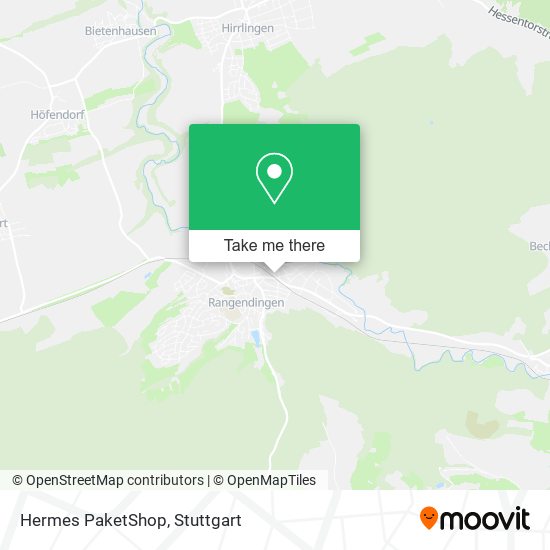 Карта Hermes PaketShop