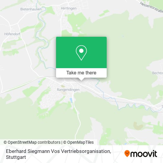 Eberhard Siegmann Vos Vertriebsorganisation map