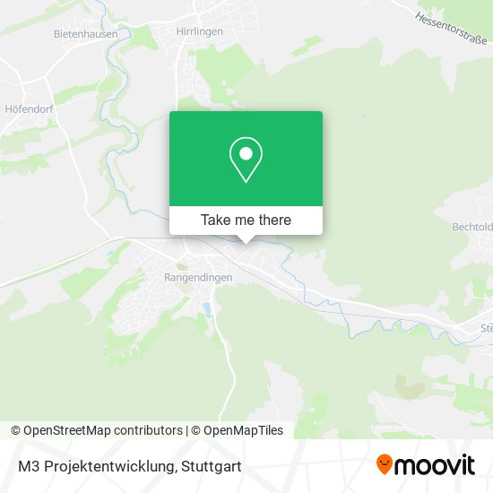 M3 Projektentwicklung map