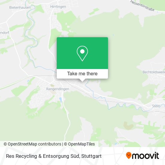 Res Recycling & Entsorgung Süd map