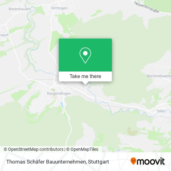 Thomas Schäfer Bauunternehmen map