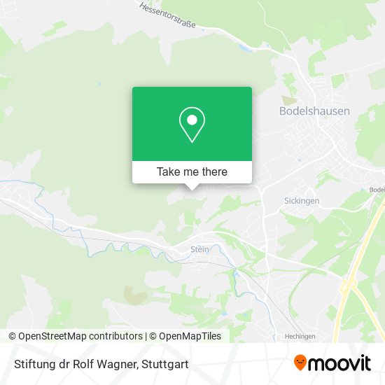 Stiftung dr Rolf Wagner map