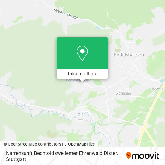 Карта Narrenzunft Bechtoldsweilemer Ehrenwald Dister