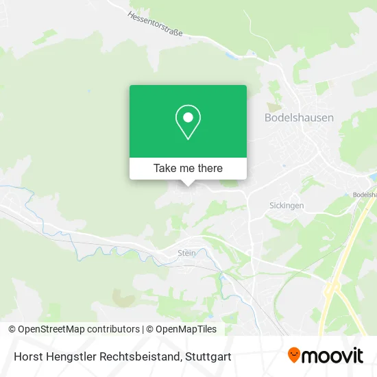 Карта Horst Hengstler Rechtsbeistand