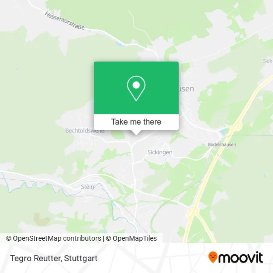 Карта Tegro Reutter
