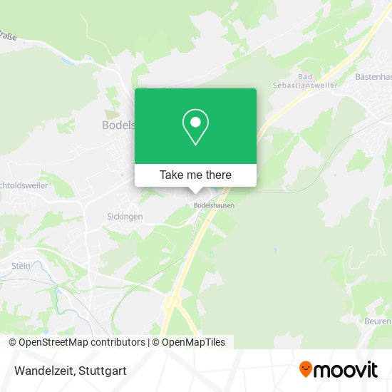 Карта Wandelzeit