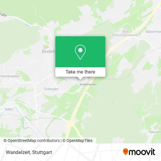 Карта Wandelzeit