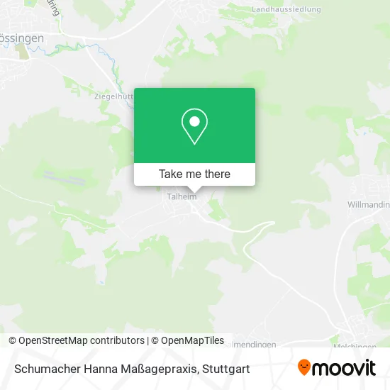 Карта Schumacher Hanna Maßagepraxis