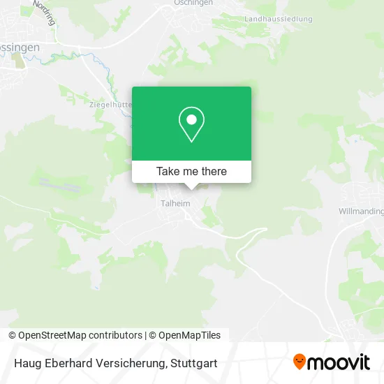 Карта Haug Eberhard Versicherung