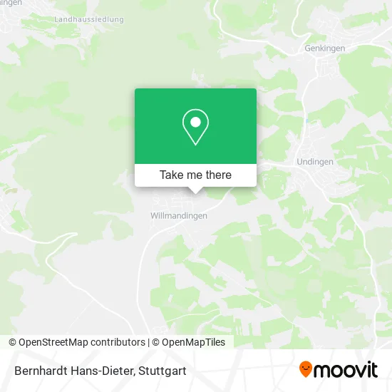 Карта Bernhardt Hans-Dieter