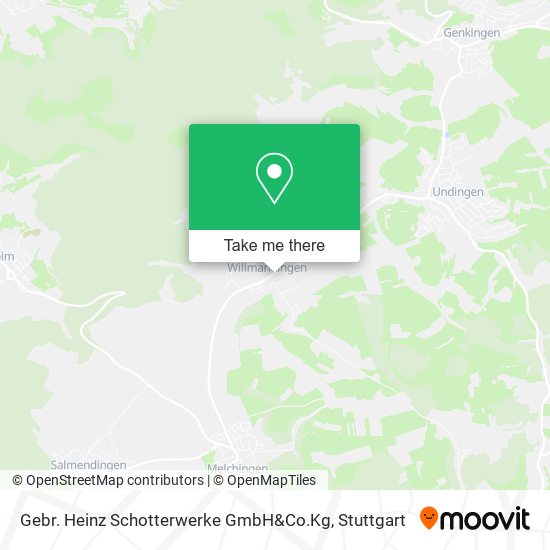 Карта Gebr. Heinz Schotterwerke GmbH&Co.Kg