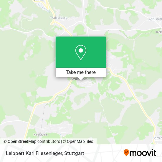 Leippert Karl Fliesenleger map