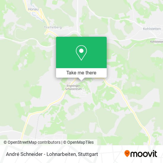 André Schneider - Lohnarbeiten map