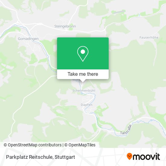 Карта Parkplatz Reitschule