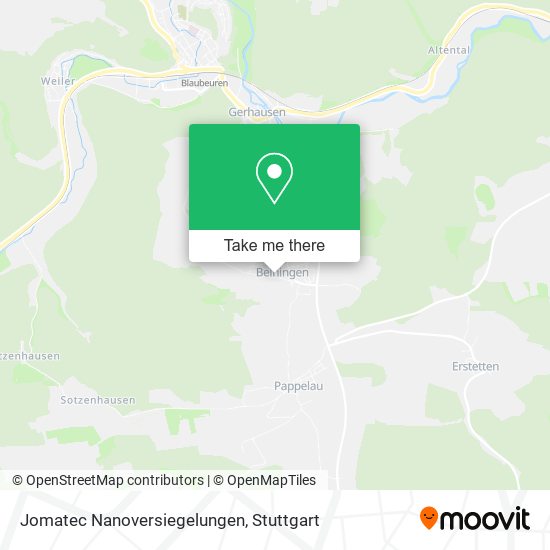 Карта Jomatec Nanoversiegelungen