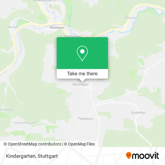 Карта Kindergarten