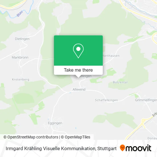 Карта Irmgard Krähling Visuelle Kommunikation