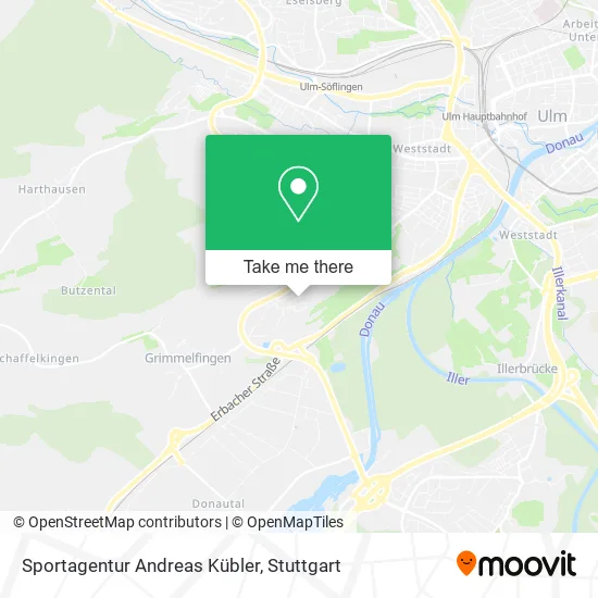 Карта Sportagentur Andreas Kübler