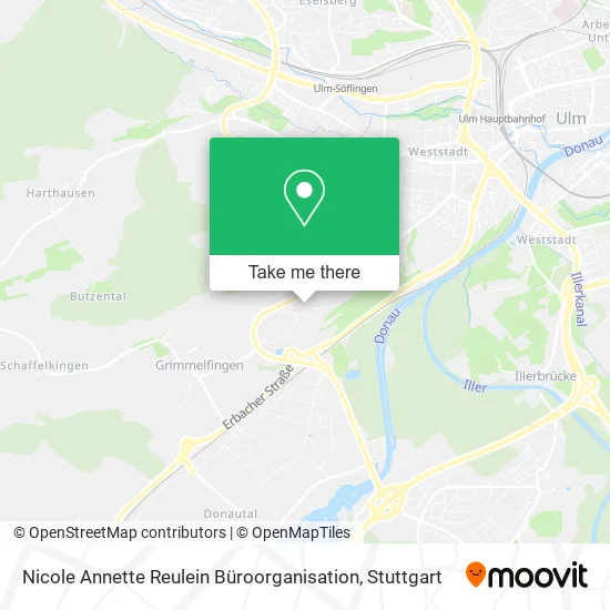 Карта Nicole Annette Reulein Büroorganisation