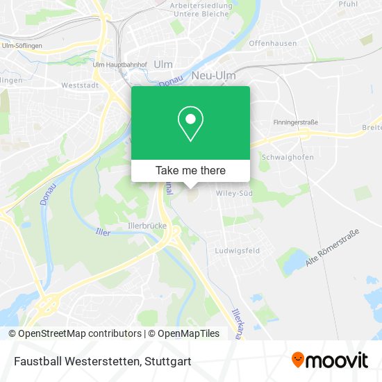 Faustball Westerstetten map