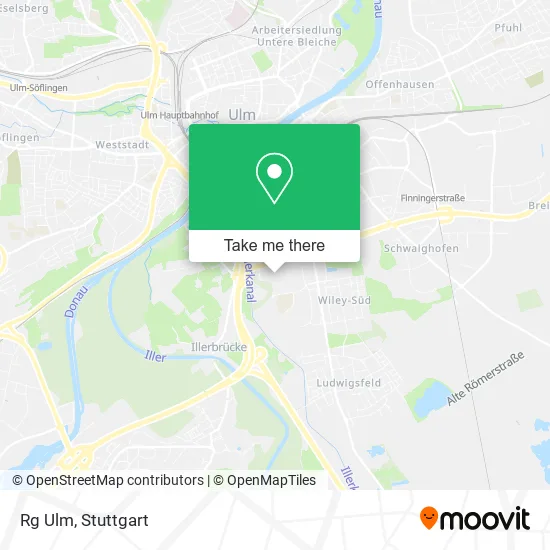 Rg Ulm map