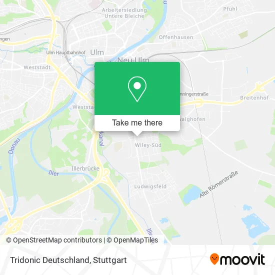 Карта Tridonic Deutschland