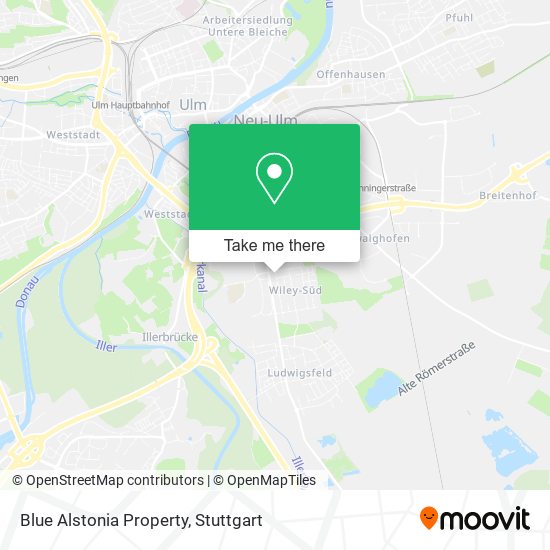 Blue Alstonia Property map