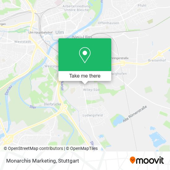 Monarchis Marketing map