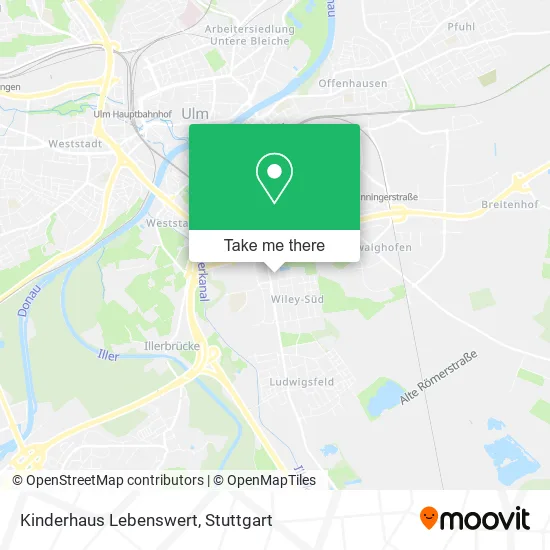 Карта Kinderhaus Lebenswert