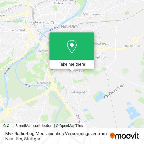 Mvz Radio-Log Medizinisches Versorgungszentrum Neu-Ulm map