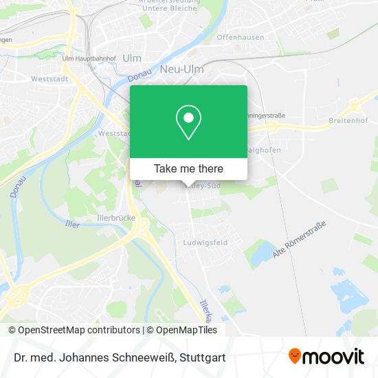 Dr. med. Johannes Schneeweiß map