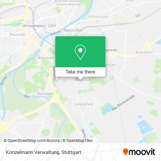 Карта Konzelmann Verwaltung