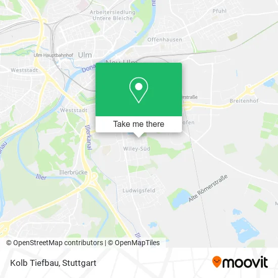 Карта Kolb Tiefbau